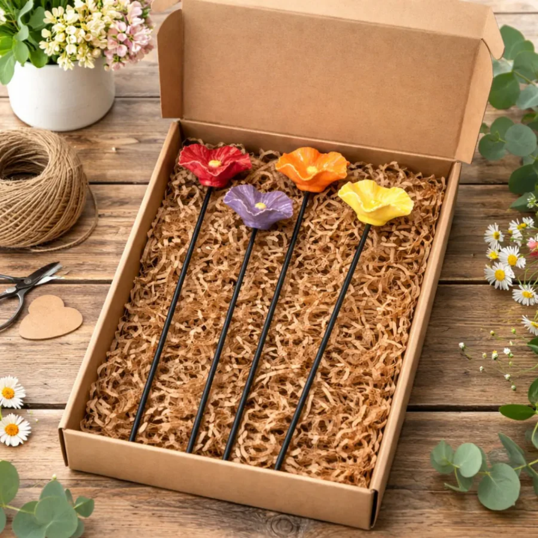 Bee Blossoms - Set of 4