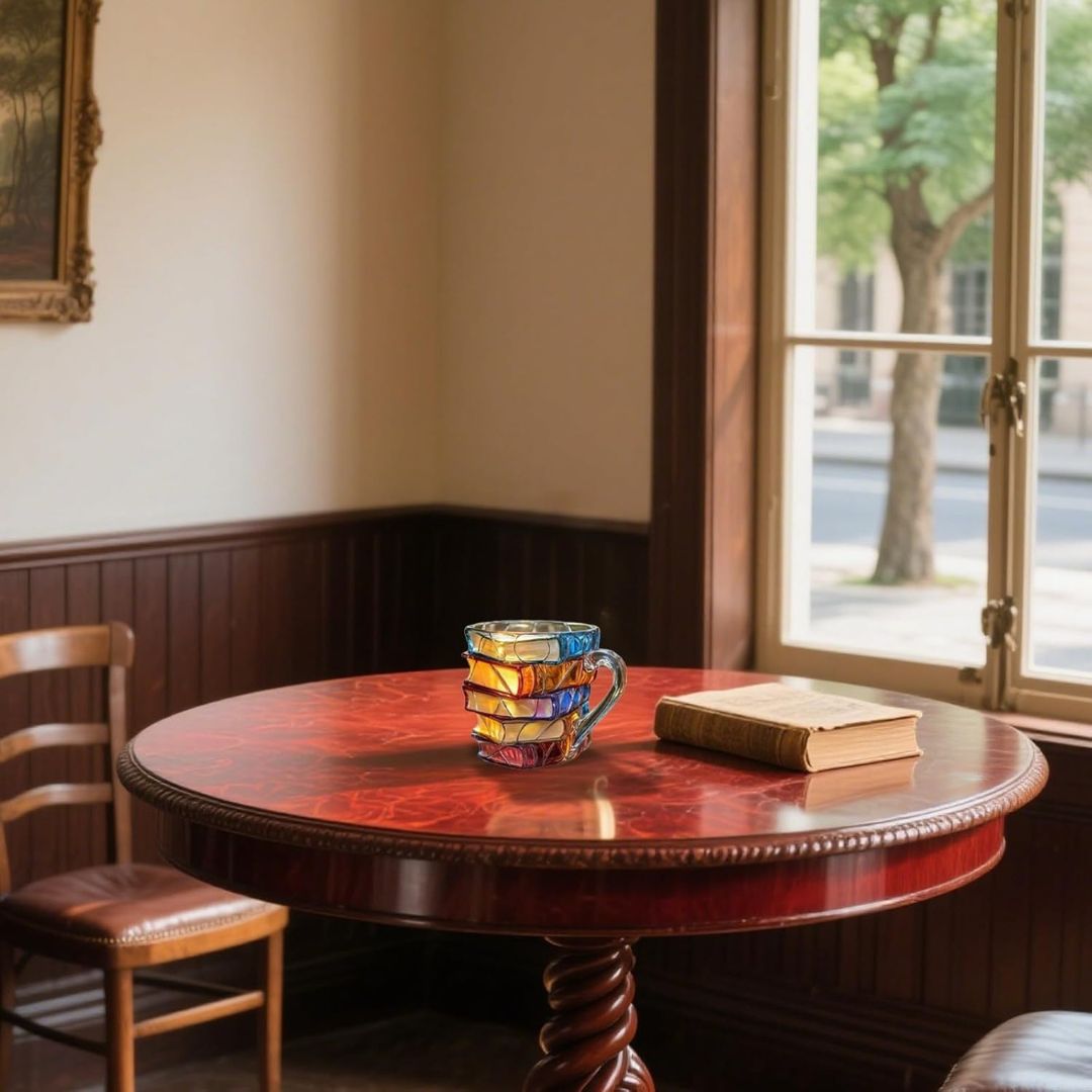 Handmade 3D Reading Luck Mug – Original