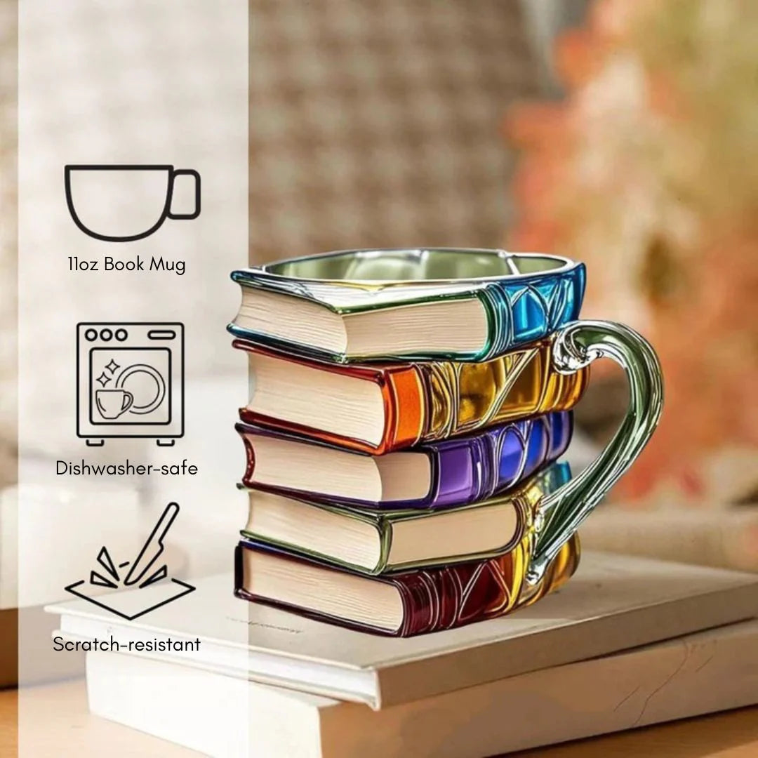 Handmade 3D Reading Luck Mug – Original