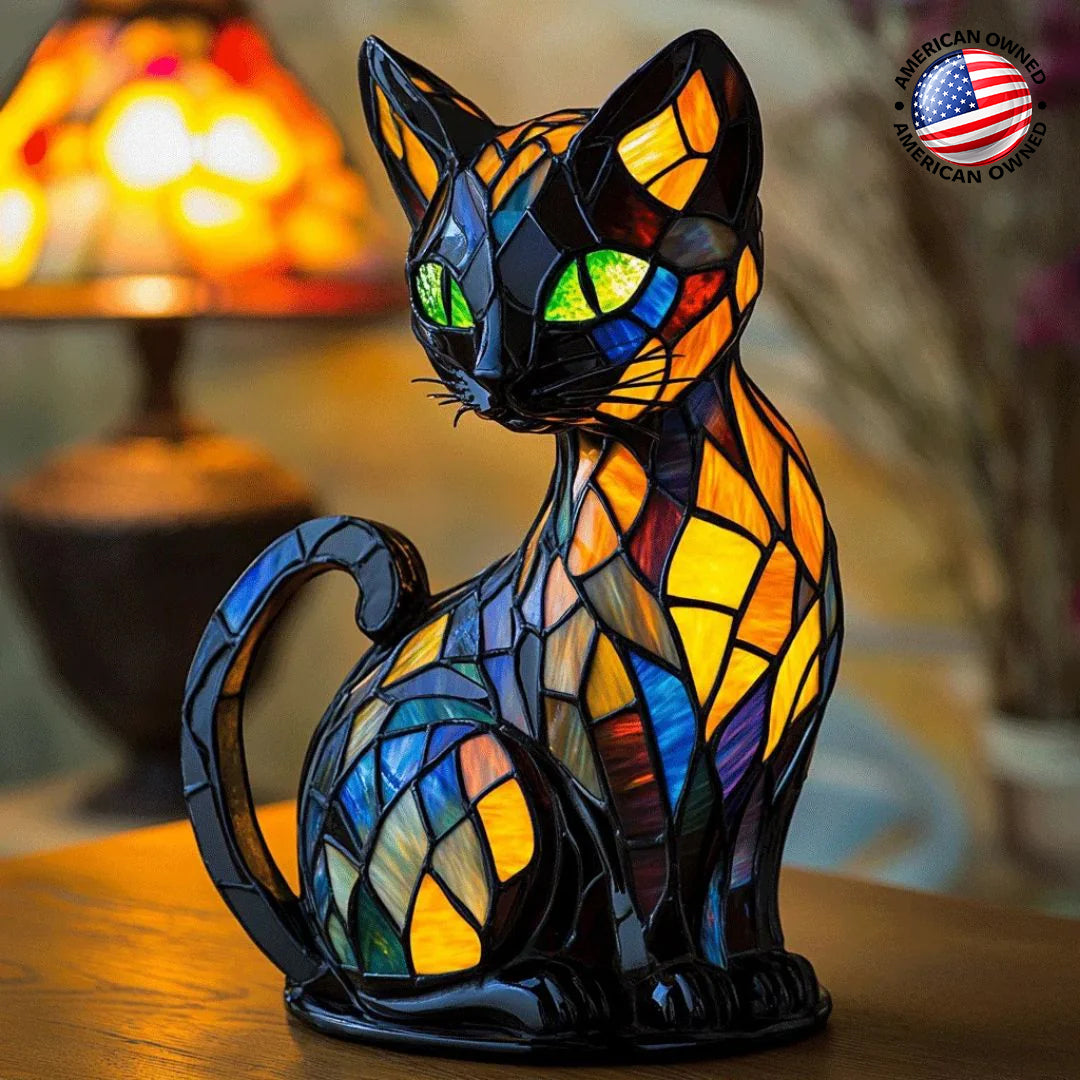 Luminous cat – handmade lamp that makes hearts shine – Gardenhomie.com